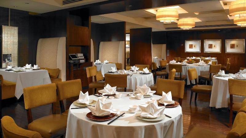 Ambassador Hotel Hsinchu Eksteriør billede Interior of the restaurant
